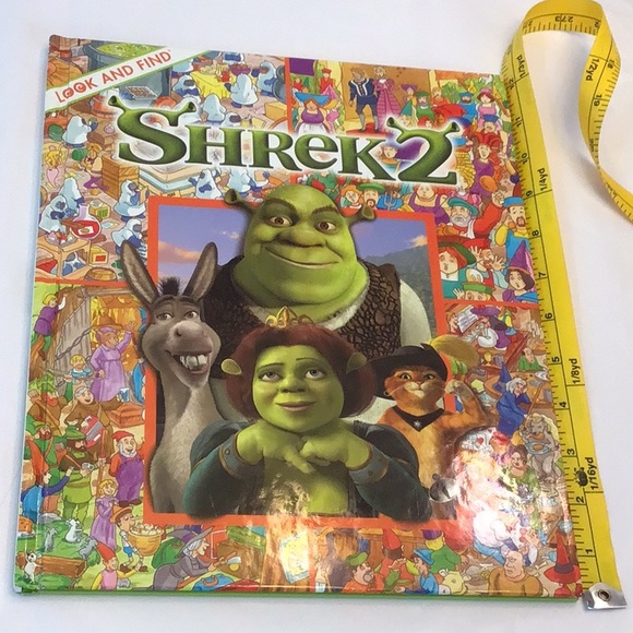 Shrek 2 Look and Find large hardcover excellent - Picture 2 of 12